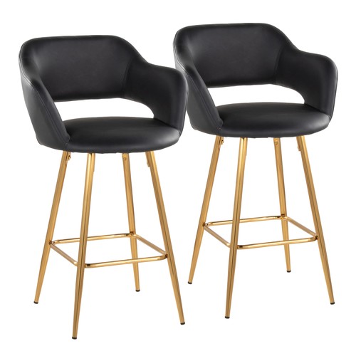 Margarite 26" Fixed-height Counter Stool - Set Of 2